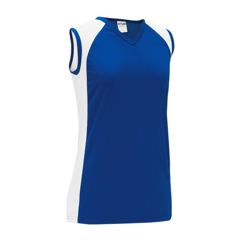 Athletic Knit Ladies Sleeveless Performance Softball Jersey with Side Inserts (BA601)