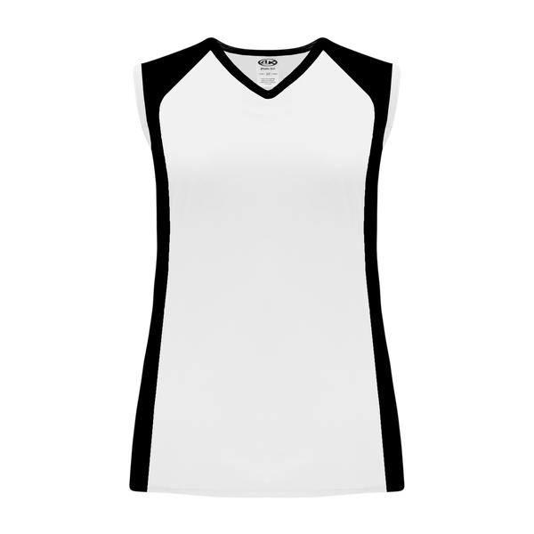 Athletic Knit Ladies Sleeveless Performance Softball Jersey with Side Inserts (BA601)
