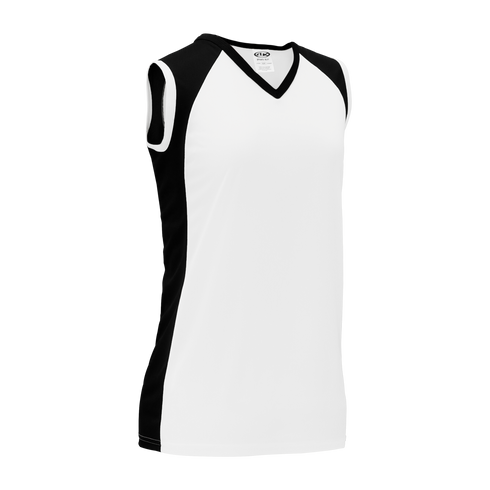Athletic Knit Ladies Sleeveless Performance Softball Jersey with Side Inserts (BA601)