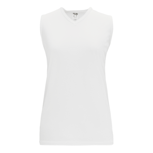 Athletic Knit Ladies Sleeveless V-Neck Performance Softball Jersey (BA635)