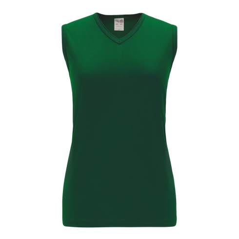 Athletic Knit Ladies Sleeveless V-Neck Performance Softball Jersey (BA635)