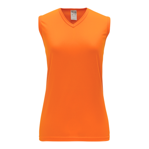 Athletic Knit Ladies Sleeveless V-Neck Performance Softball Jersey (BA635)