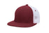 Pacific Headwear Premium M2 Performance Trucker Flexfit® Cap (ES341), Color 'MaroonWhiteMaroon'