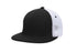 Pacific Headwear Premium M2 Performance Trucker Flexfit® Cap (ES341), Color 'BlackWhiteBlack'