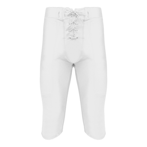 Athletic Knit Pro Style Football Game Pant (F205), Color '000 White'