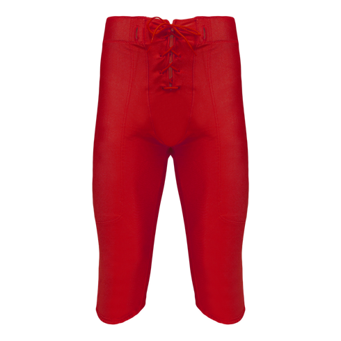 Athletic Knit Pro Style Football Game Pant (F205), Color '005 Red'