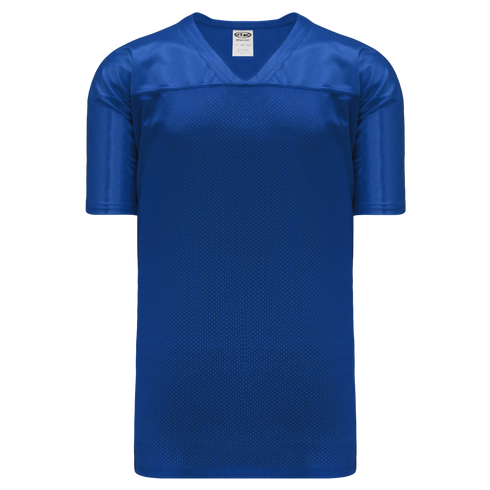 Athletic Knit Pro Mesh Game Football Jersey (F810), Color '002 Royal'