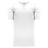 Athletic Knit Pro Mesh Football Jersey with Stretch Inserts & Elastic Sleeves (F820), Color '000 White'
