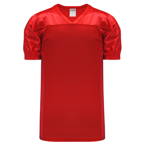 Athletic Knit Pro Mesh Football Jersey with Stretch Inserts & Elastic Sleeves