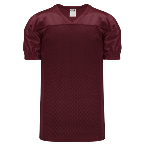 Athletic Knit Pro Mesh Football Jersey with Stretch Inserts & Elastic Sleeves