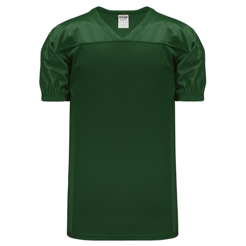 Athletic Knit Pro Mesh Football Jersey with Stretch Inserts & Elastic Sleeves