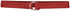 Russell Athletic 1 1/2 - Inch Covered Football Belt (FBC73M), Color 'True Red'
