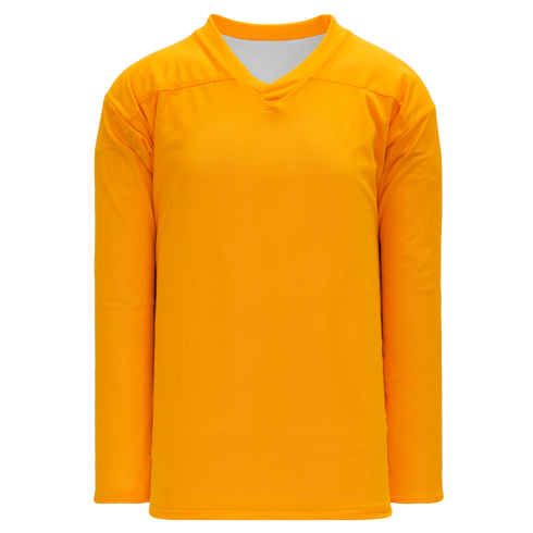 Athletic Knit Practice Series Reversible Hockey Jersey (H686), Color '236 Gold/White'