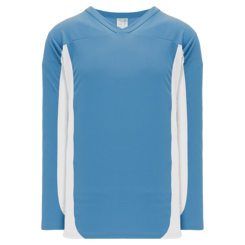 Athletic Knit League Series Hockey Jersey (H7100), Color '227 Sky/White'