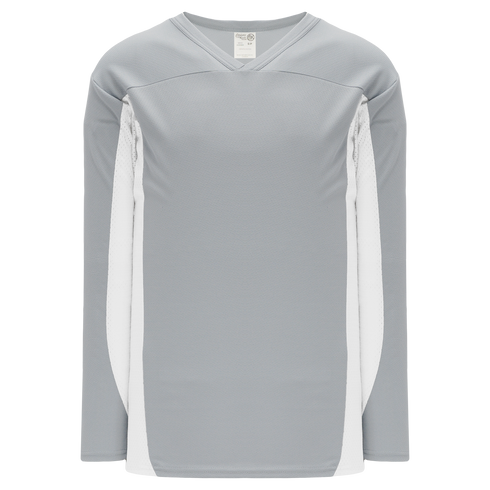 Athletic Knit League Series Hockey Jersey (H7100), Color '245 Grey/White'