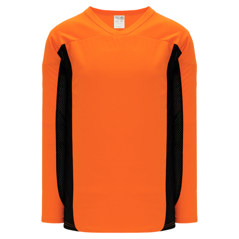 Athletic Knit League Series Hockey Jersey (H7100), Color '263 Orange/Black'