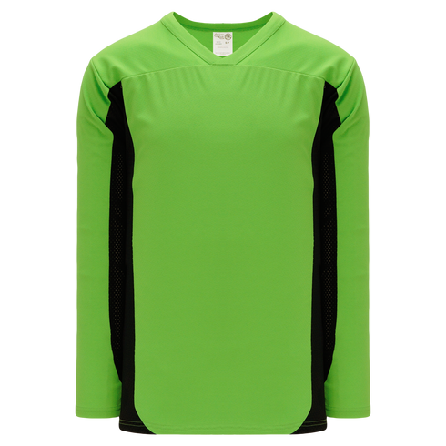 Athletic Knit League Series Hockey Jersey (H7100), Color '269 Lime/Black'