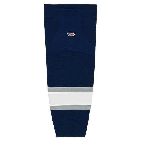 Athletic Knit Flex Fabric Pro Striped Hockey Socks