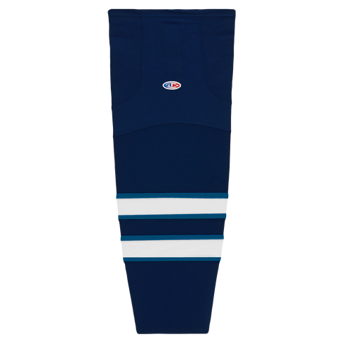 Athletic Knit Flex Fabric Pro Striped Hockey Socks