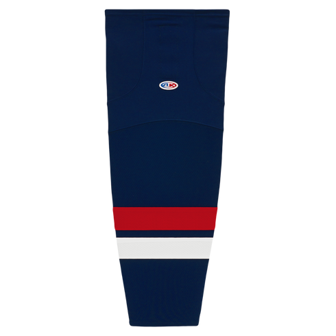 Athletic Knit Flex Fabric Pro Striped Hockey Socks