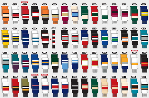 Athletic Knit Traditional Knitted Hockey Socks (HS630)