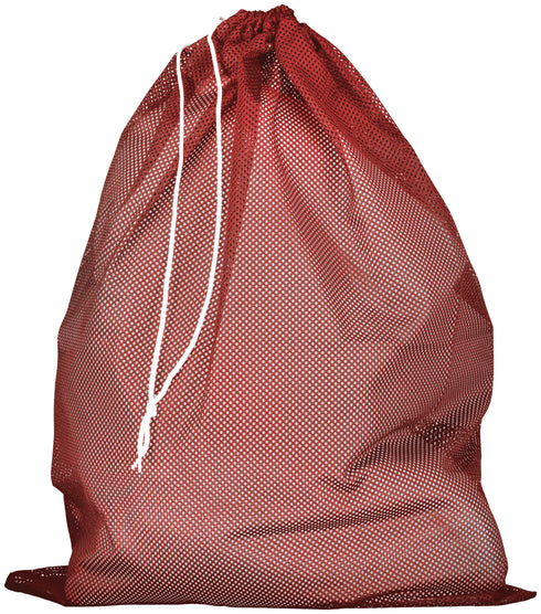 Russell Athletic Mesh Laundry Bag (MLB6B0), Color 'True Red'