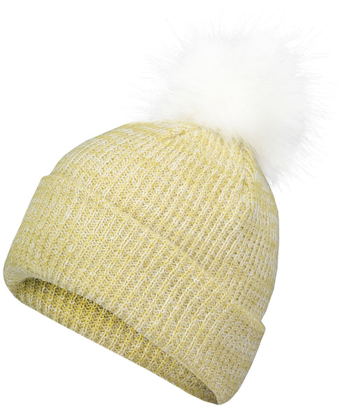 Pacific Headwear Faux Fur Pom Beanie