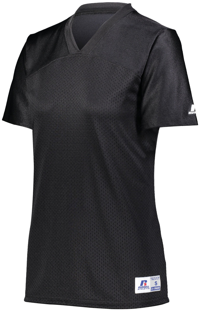 Russell Athletic Ladies Solid Flag Football Jersey Fanwear Flag