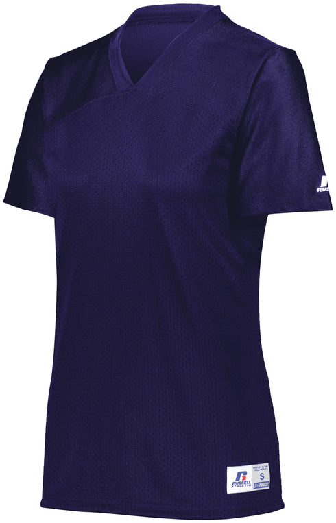 Russell Athletic Ladies Solid Flag Football Jersey (R0593X), Color 'Purple'