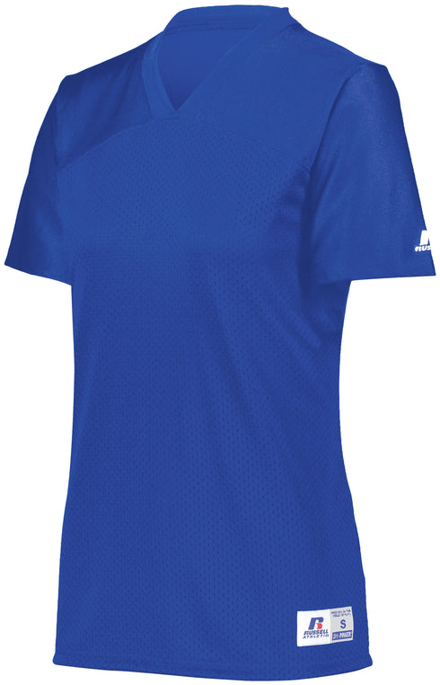 Russell Athletic Ladies Solid Flag Football Jersey (R0593X), Color 'Royal'