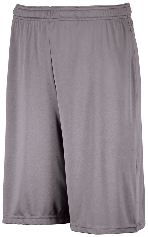 Russell Athletic Youth Dri-Power® Essential Performance Shorts With Pockets (TS7X2B), Color 'Rock'