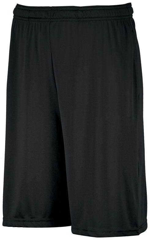 Russell Athletic Youth Dri-Power® Essential Performance Shorts With Pockets (TS7X2B), Color 'Black'