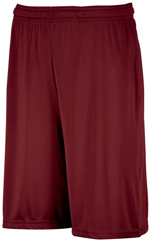 Russell Athletic Youth Dri-Power® Essential Performance Shorts With Pockets (TS7X2B), Color 'Cardinal'