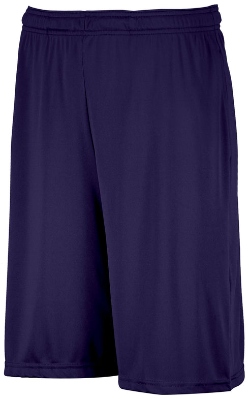 Russell Athletic Dri-Power® Essential Performance Shorts With Pockets (TS7X2M), Color 'Purple'