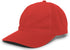 Pacific Headwear Vintage Buckle Strap Adjustable Cap (V57), Color 'Red'