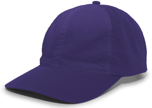 Pacific Headwear Vintage Buckle Strap Adjustable Cap (V57), Color 'Purple'