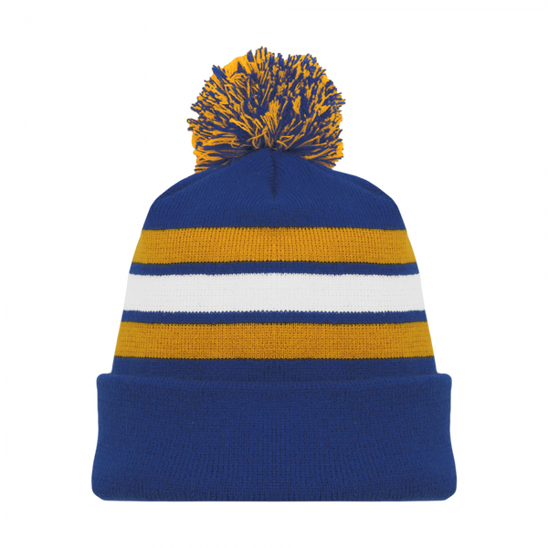 Athletic Knit A1830 Royal/Gold/White