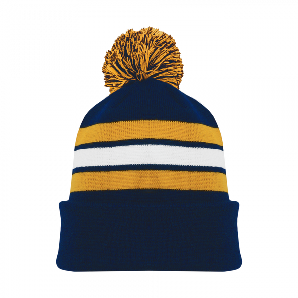 Athletic Knit A1830 Navy/Gold/White