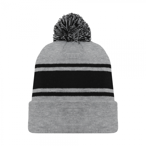 Athletic Knit A1830 Heather Grey/Black