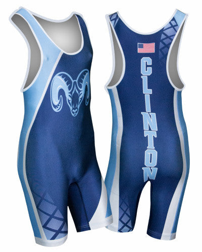Dynamic Team Sports Custom Sublimated Wrestling Singlet (AGGRESSOR)