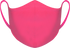 Athletic Knit Reusable Fabric Face Mask (AKFM-1142), Color 'Pink'