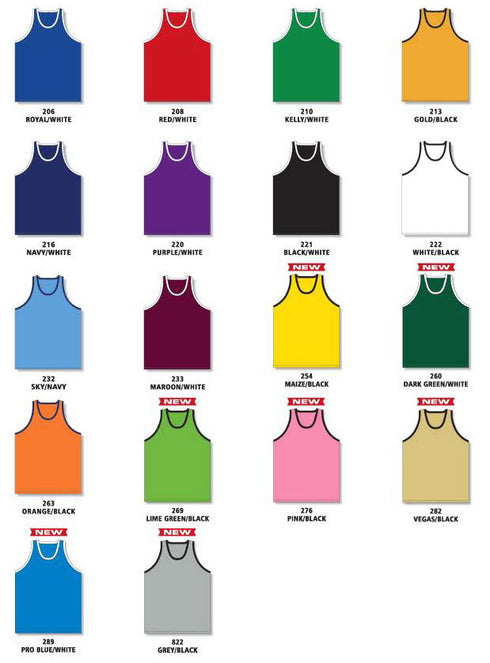 Athletic Knit Performance Tank Style Basketball Jersey (B1325)