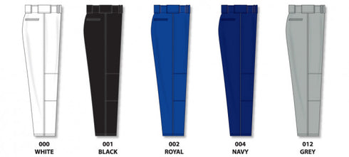 Athletic Knit Pro Style Baseball Pant with Open Bottom (BA1390)
