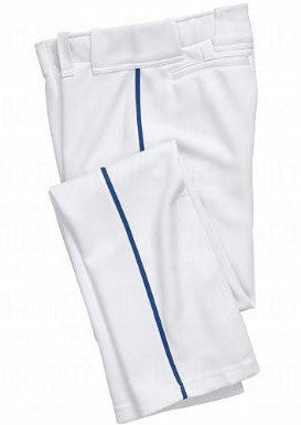 Athletic Knit Pro Style Baseball Pant With Piping And Open Bottom, Baseball