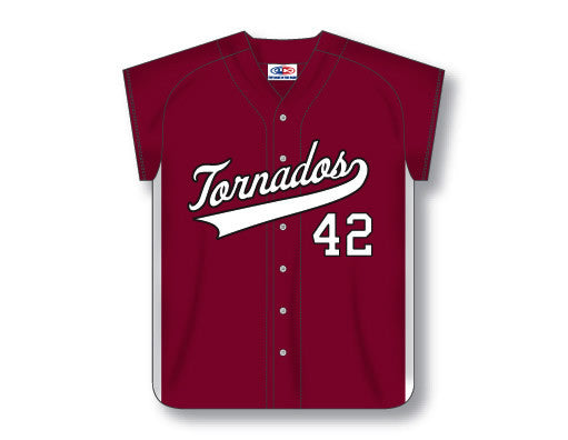 Athletic Knit Custom Made Ladies Full Button Cap Sleeve Softball Jersey (SB554)