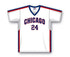 Athletic Knit Custom Made V-Neck Softball Jersey with Underarm Inserts, Knitted Shoulder and Side Inserts (SB579)