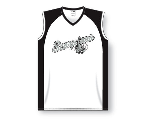 Athletic Knit Ladies Sleeveless Performance Softball Jersey with Side Inserts (BA601)