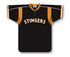 Athletic Knit Custom Made Two Button Softball Jersey with Shoulder Inserts and Piping (SB607)