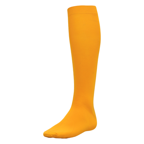 Athletic Knit Solid Color Baseball Sock (BA90), Color '006 Gold'