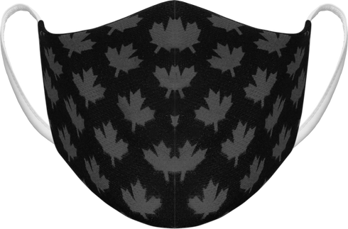 Athletic Knit Reusable Sublimated Fabric Face Mask (AKFM-1132), Color 'True North'